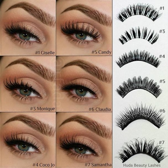 Huda Beauty eyelashes. #5 Raquel - Picture 2 of 8